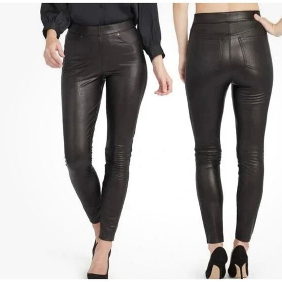 Spanx faux leather pants size M - Picture 1 of 11